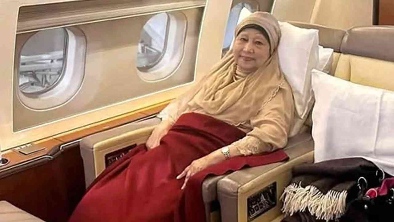 স্বাগত মিছিলে স্লোগানে মুখর রাজধানী, ফিরছেন বিএনপি চেয়ারপারসন