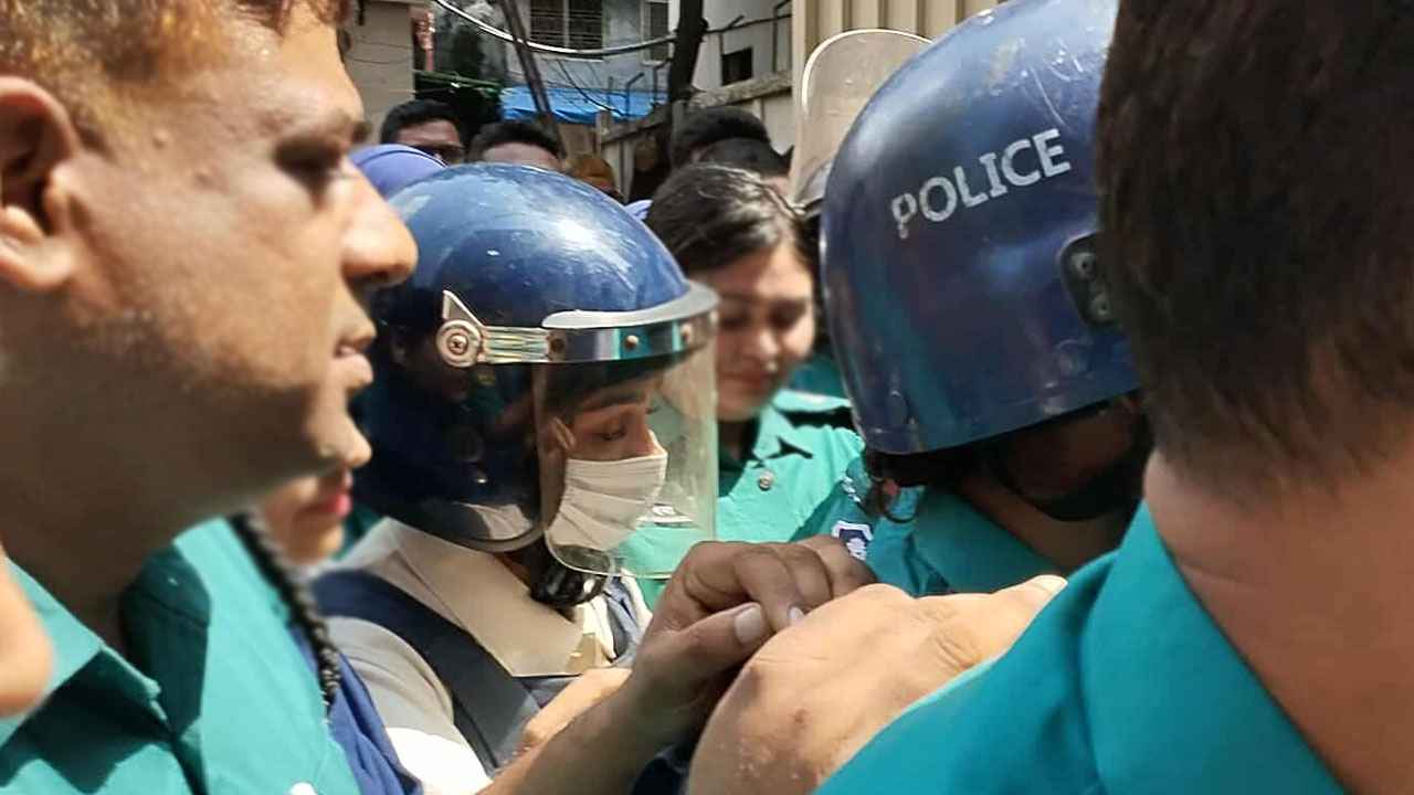 কারাগারে নায়িকা নুসরাত ফারিয়া