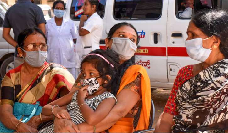 ভারতে করোনা সংক্রমণ বৃদ্ধি, ২৪ ঘণ্টায় ৬ জনের মৃত্যু