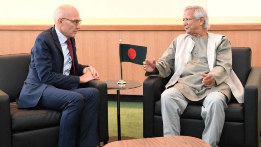 নির্বাচনে ভুয়া তথ্য মোকাবিলায় জাতিসংঘের সহায়তা চাইলেন প্রধান উপদেষ্টা