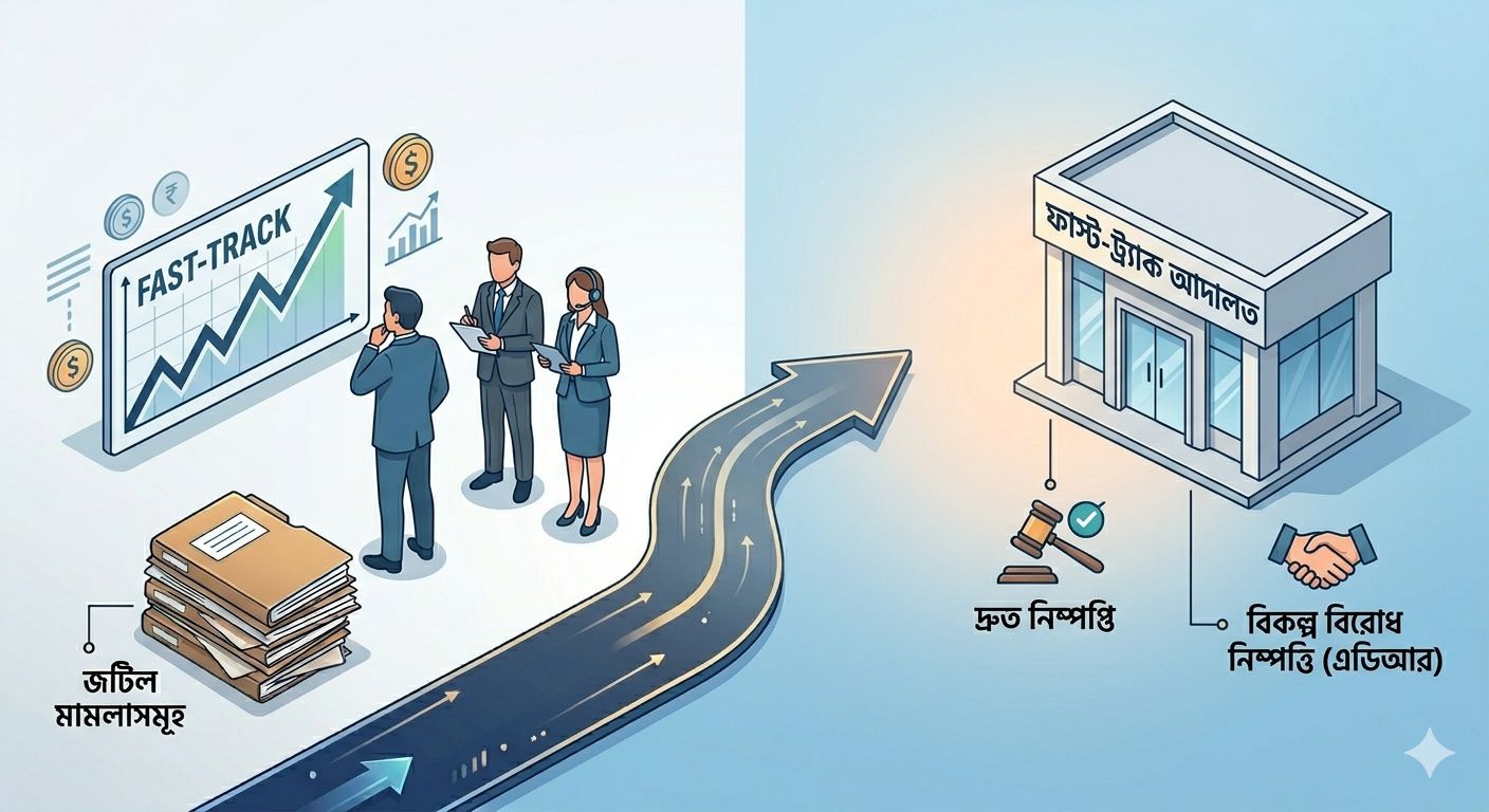 পুঁজিবাজার মামলায় ফাস্ট-ট্র্যাক আদালত গঠনের ঘোষণা